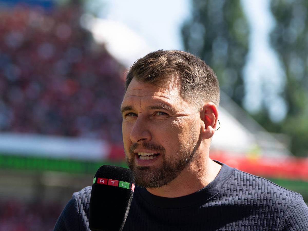 Fußballexperte und Ex-Profi Patrick Helmes am RTL-Mikrofon
