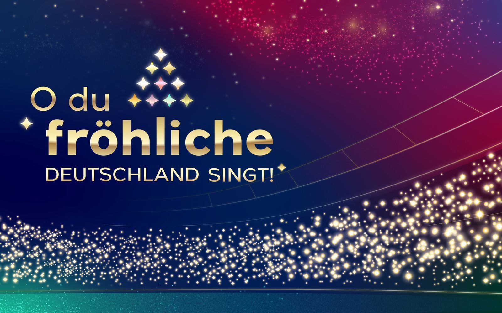 Die ARD strahlt zur Tradition des Weihnachtssingens eine Show aus. „O du fröhliche - Deutschland singt!“ wird am 23. Dezember zur Primetime im Ersten ausgestrahlt. (Bild: ARD)