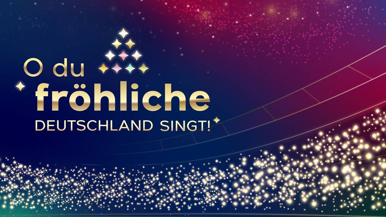 Die ARD strahlt zur Tradition des Weihnachtssingens eine Show aus. „O du fröhliche - Deutschland singt!“ wird am 23. Dezember zur Primetime im Ersten ausgestrahlt. (Bild: ARD)