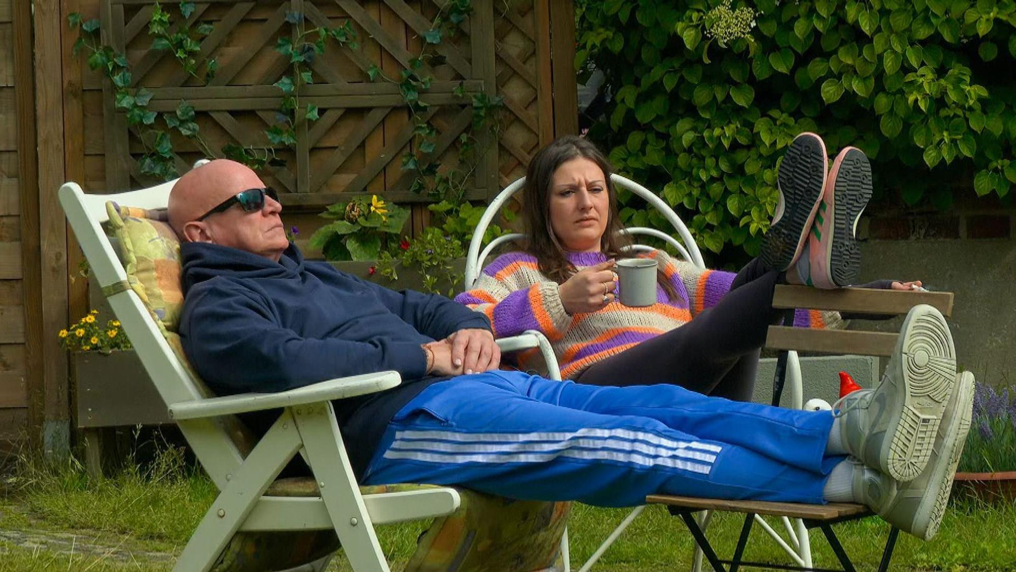 Aus die Maus: Michael und Shelly müssen das „Sommerhaus“ verlassen. (Bild: RTL)