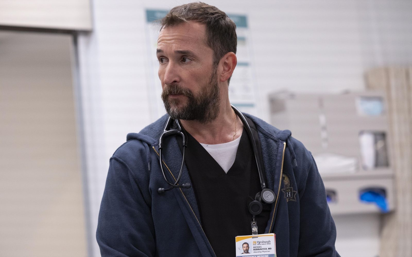 Die Krankenhausserie „The Pitt“ gewann am Montagabend als beste Dramaserie. Hauptdarsteller Noah Wyle (Bild) wurde zum besten Schauspieler gekürt. (Bild: HBO Max)