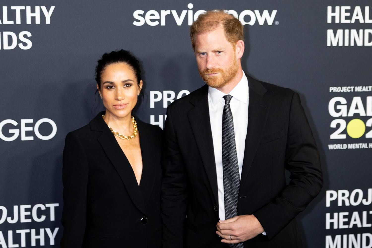 Prinz Harry und Meghan auf dem roten Teppich.