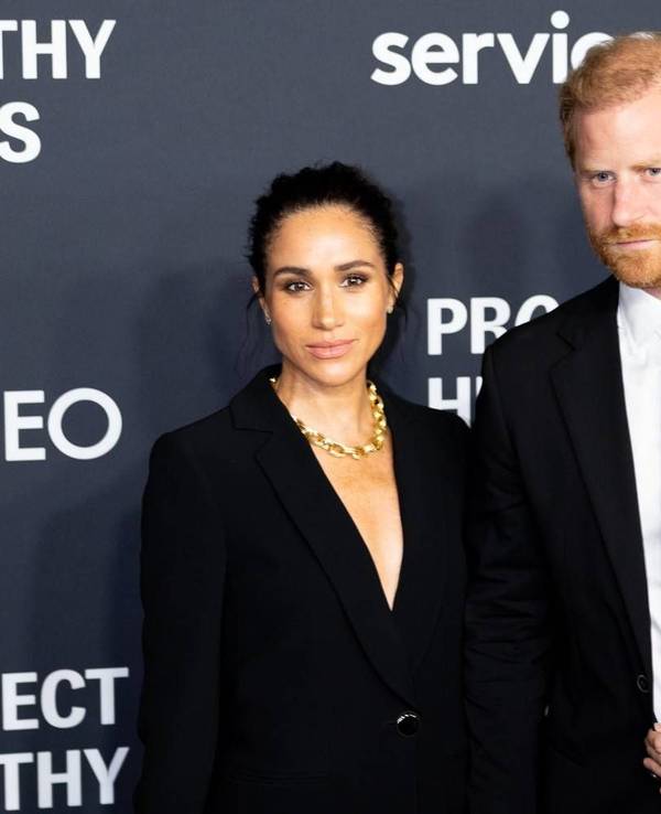 Prinz Harry und Meghan auf dem roten Teppich.