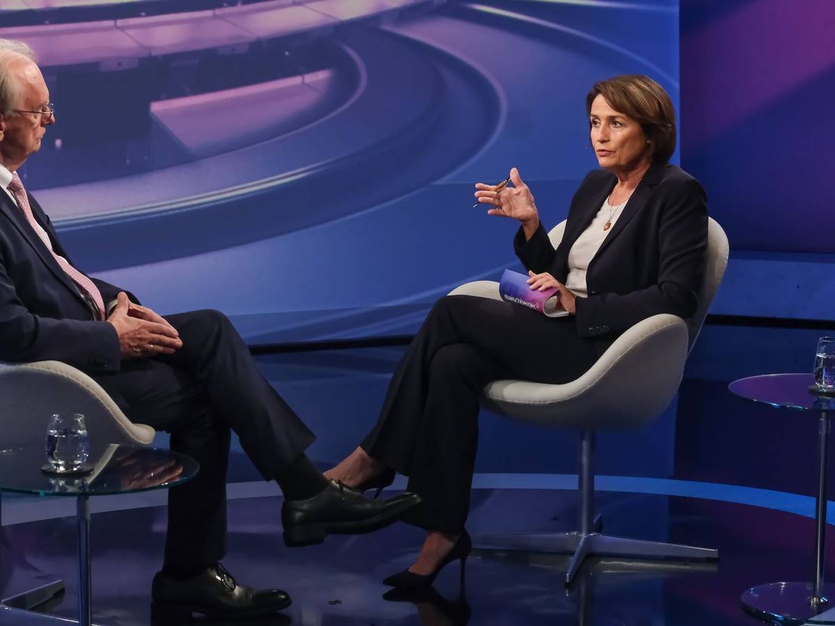 Reiner Haseloff regierte fast 15 Jahre lang in Sachsen-Anhalt. Bei Sandra Maischberger musste er den AfD-Wahlsieg kommentieren. (Bild: WDR / Oliver Ziebe)