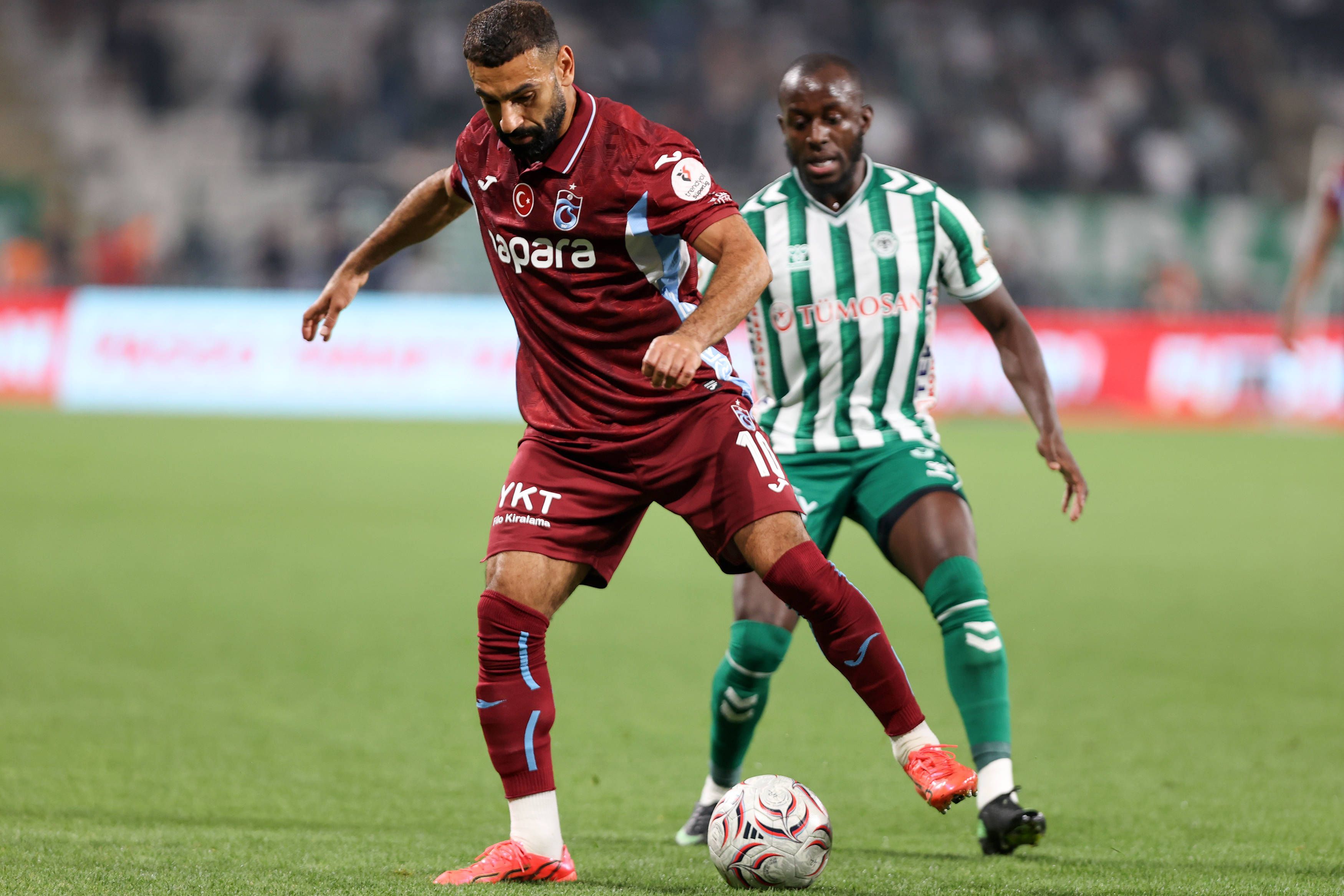 Mohamed Salah spielt beim Traditionsverein Trabzonspor.