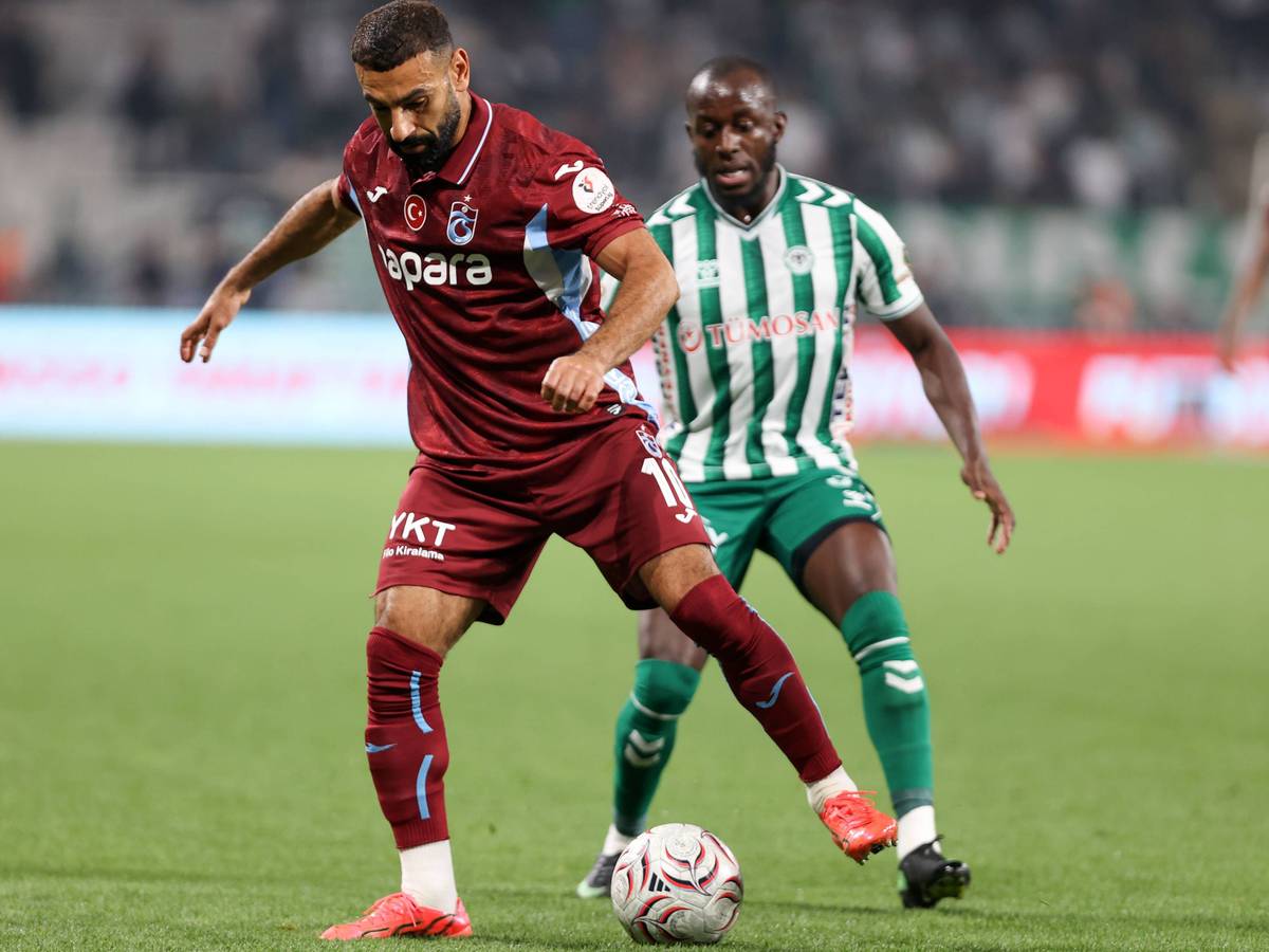 Mohamed Salah spielt beim Traditionsverein Trabzonspor.