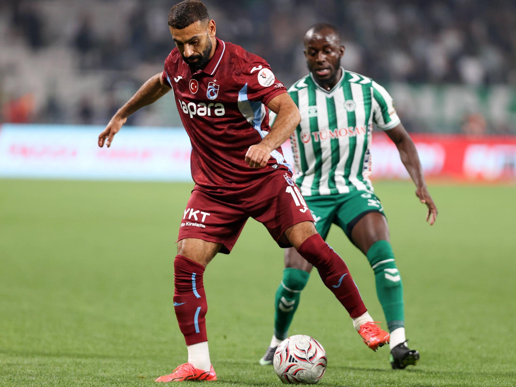 Mohamed Salah spielt beim Traditionsverein Trabzonspor.
