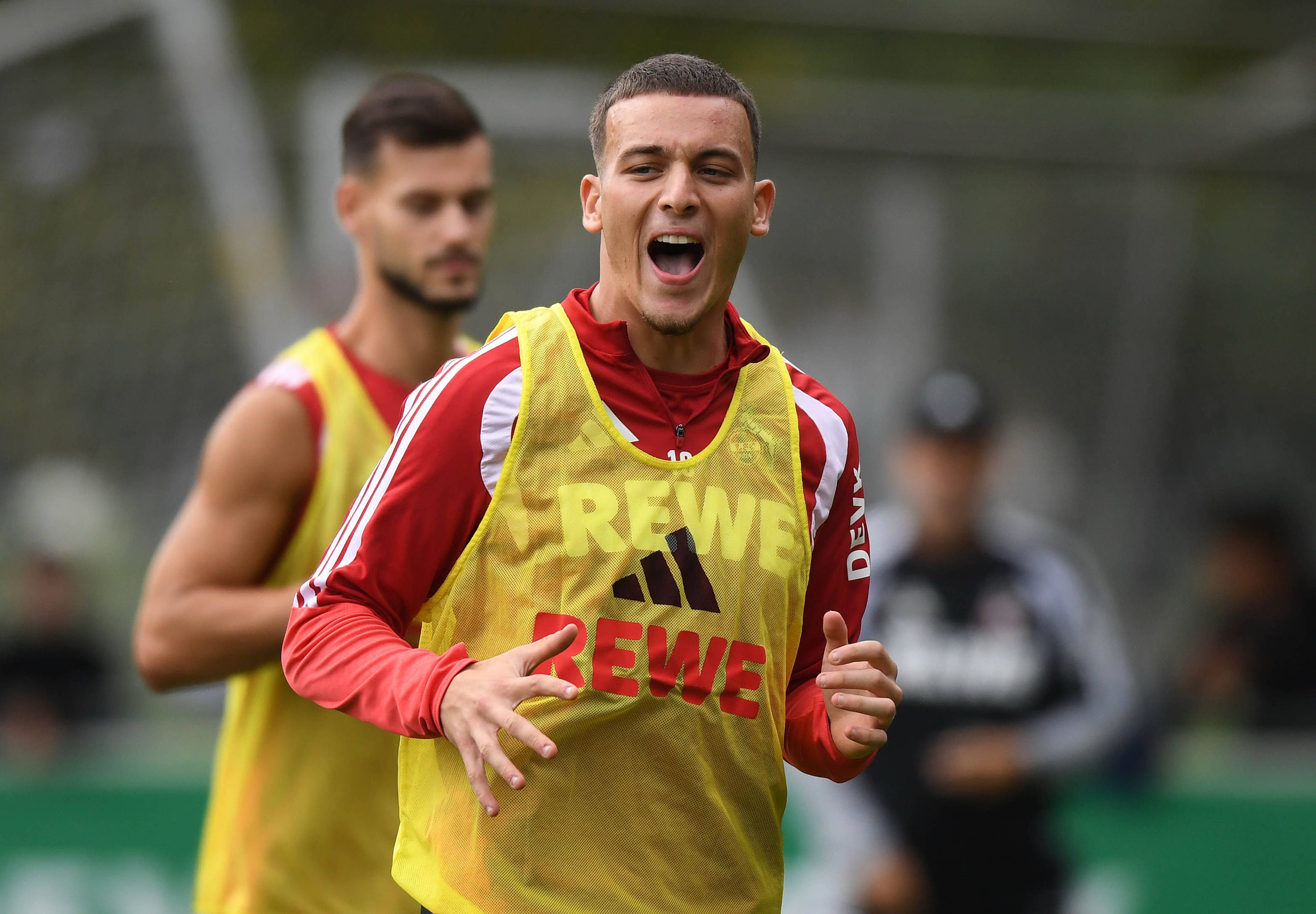 Said El Mala im Training des 1. FC Köln.