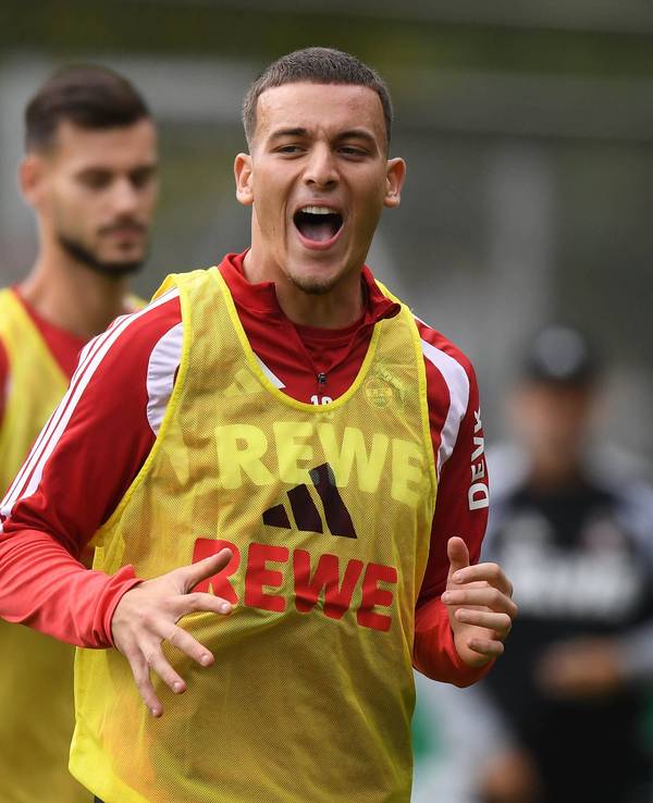Said El Mala im Training beim 1. FC Köln.