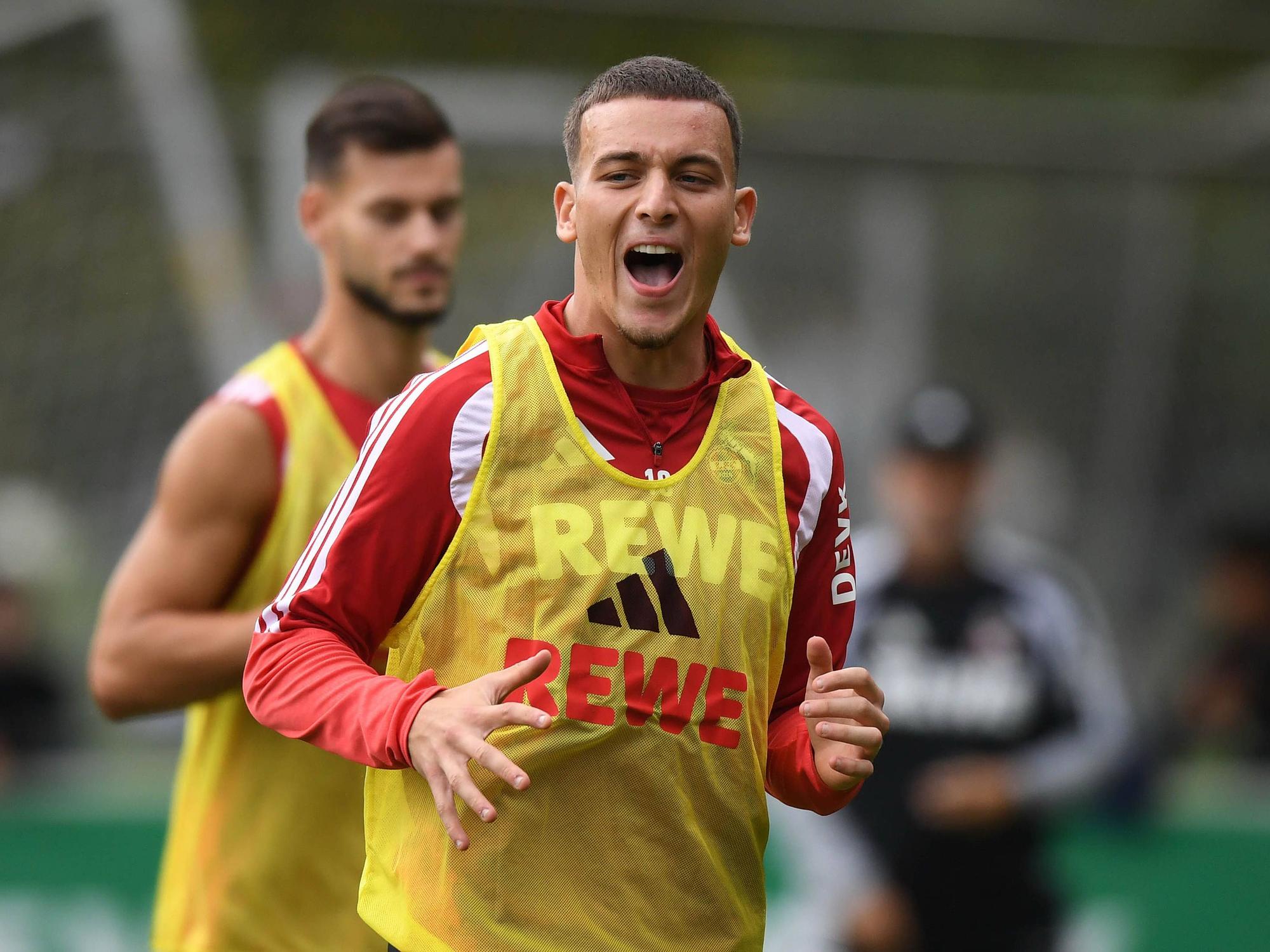 Said El Mala im Training des 1. FC Köln.