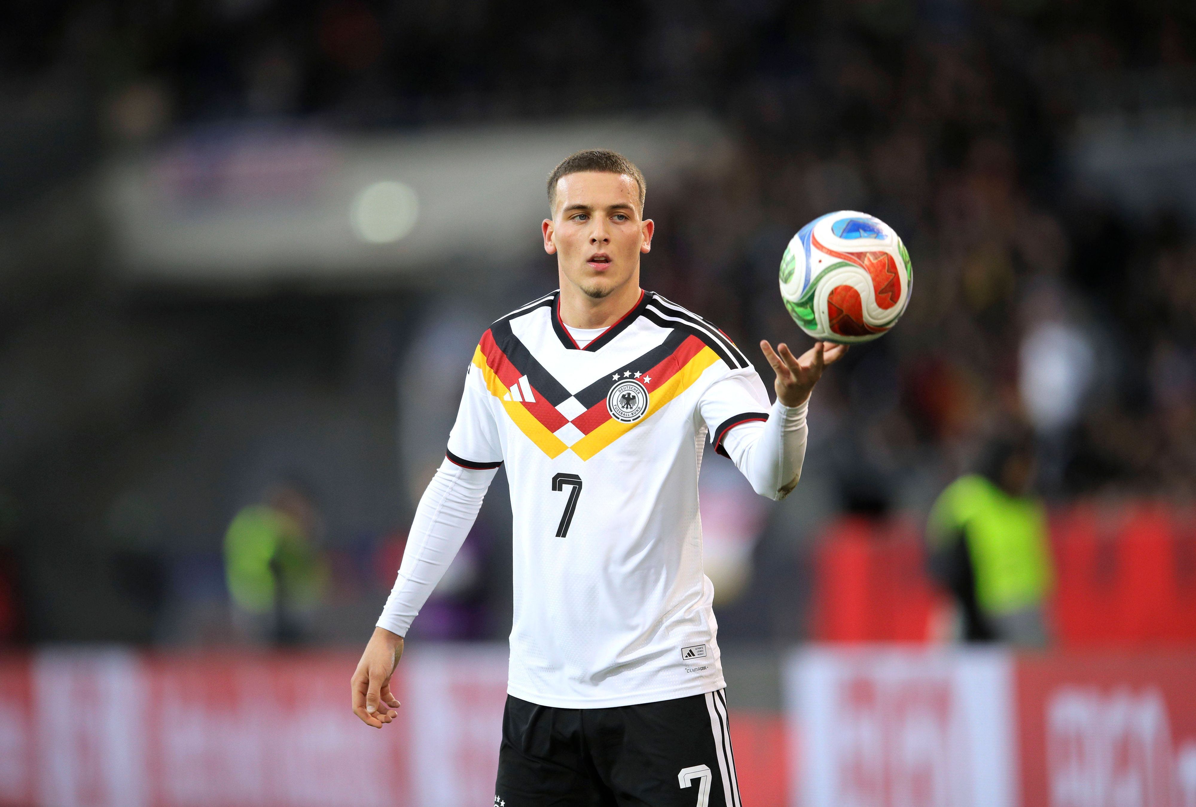FC-Profi Said El Mala im Dress der Nationalmannschaft