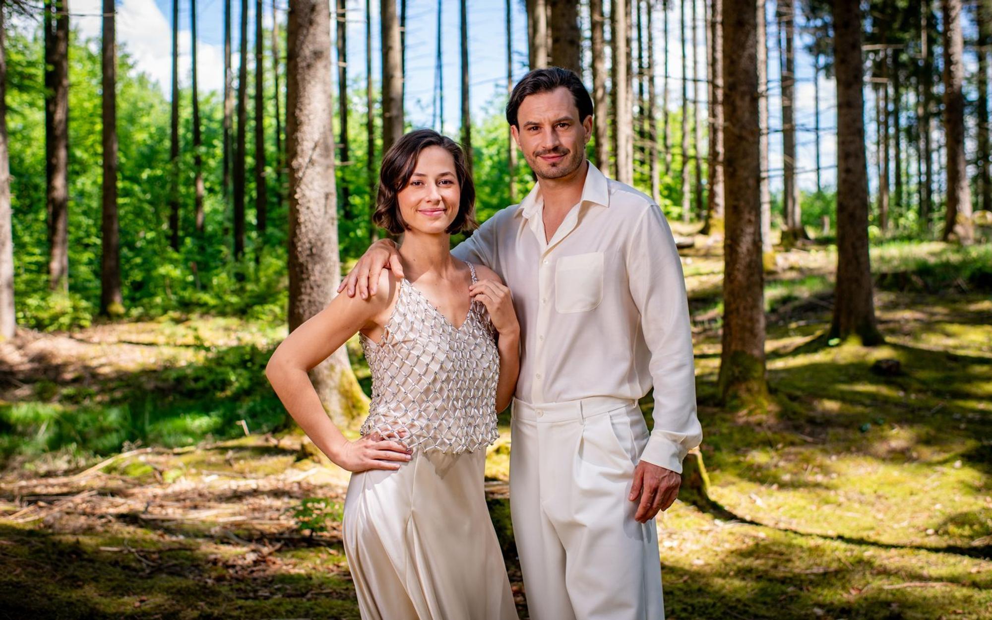 Pippa Fee Rupperti und Jaime Ferkic spielen das neue „Sturm der Liebe“-Traumpaar, Emilia und Massimo. (Bild: ARD / WDR / Christof Arnold)