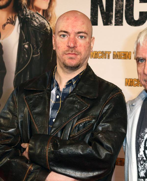 Maxwell Richter und sein Vater Ralf Richter bei der Weltpremiere von „Nicht mein Tag“ 2014 in Bochum.