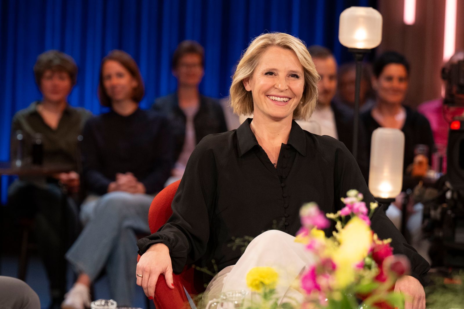 „Kölner Treff“-Moderatorin Susan Link schwärmt zum 50-Jahre-Jubiläum der Kultsendung von ihrer Heimatstadt Köln und den Menschen dort. (Bild: WDR/Melanie Grande)