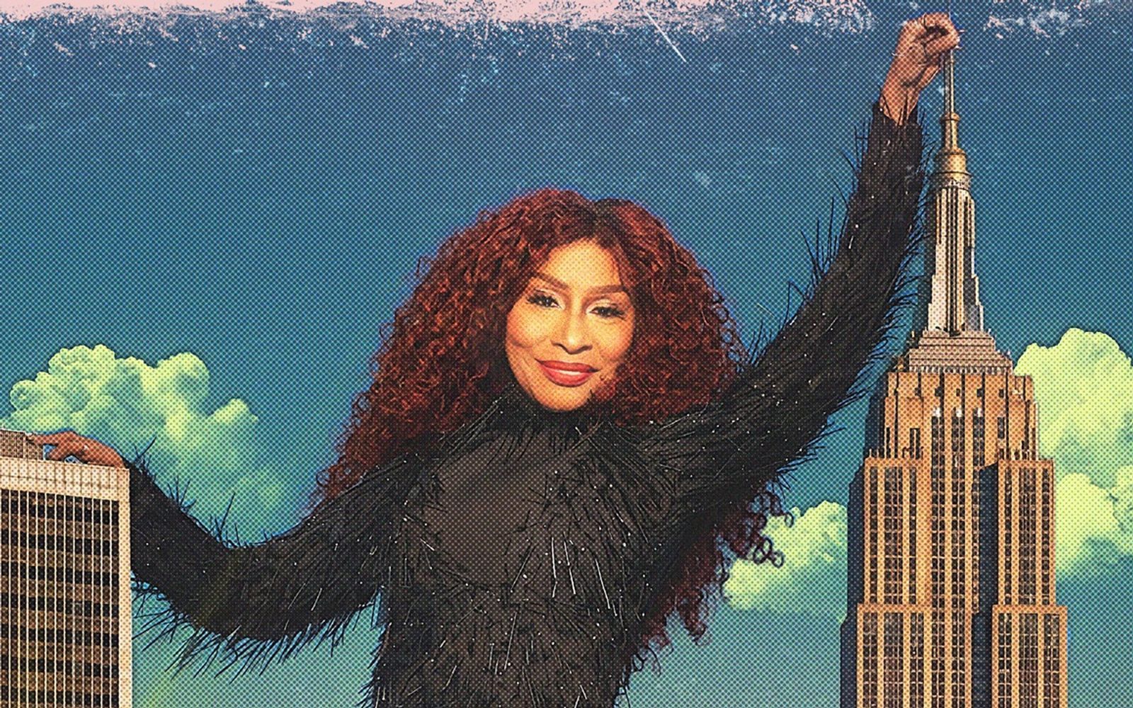Chaka Khan verwandelt sich auf ihrer ersten neuen Platte seit sieben Jahren in „Chakzilla“ (Bild: Ausschnitt Albumcover). (Bild: 2026 Earth Song Recordings/BMG/Universal)