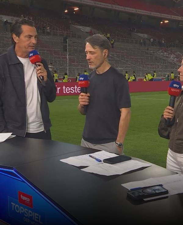 Niko Kovac reagiert auf die Nachricht, dass Peter Hermann gestorben ist.