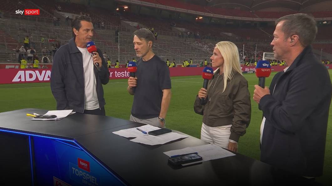 Niko Kovac reagiert auf die Nachricht, dass Peter Hermann gestorben ist.