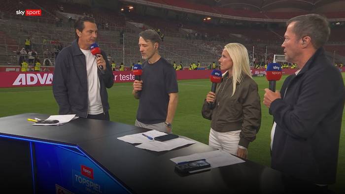 Niko Kovac reagiert auf die Nachricht, dass Peter Hermann gestorben ist.