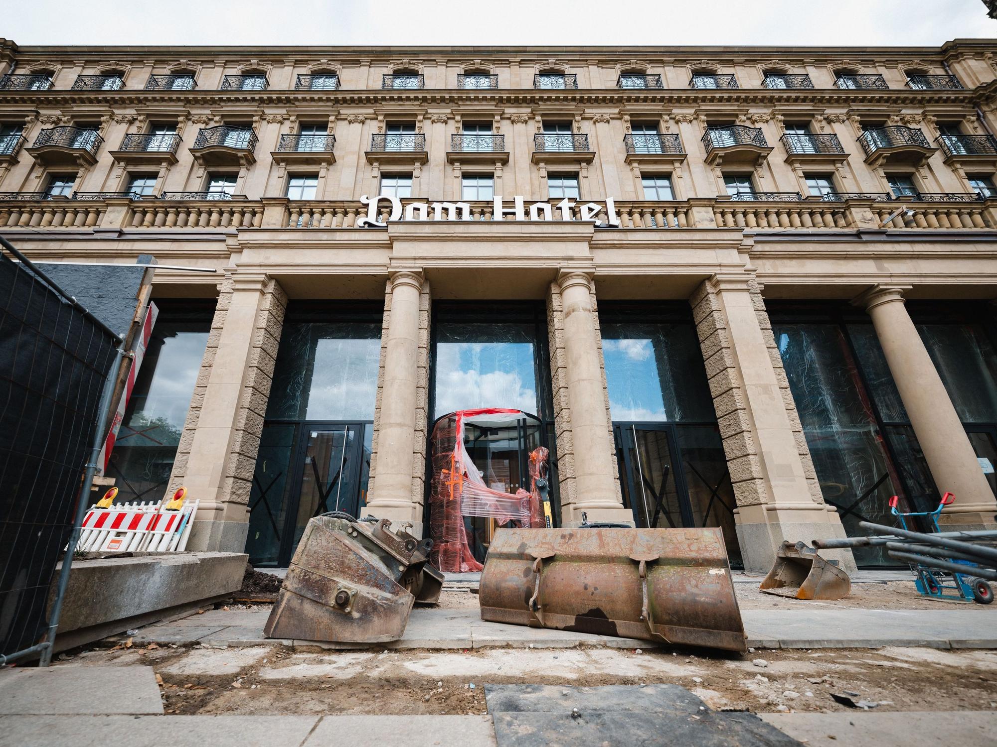 Das Dom-Hotel, aufgenommen am Freitag.
