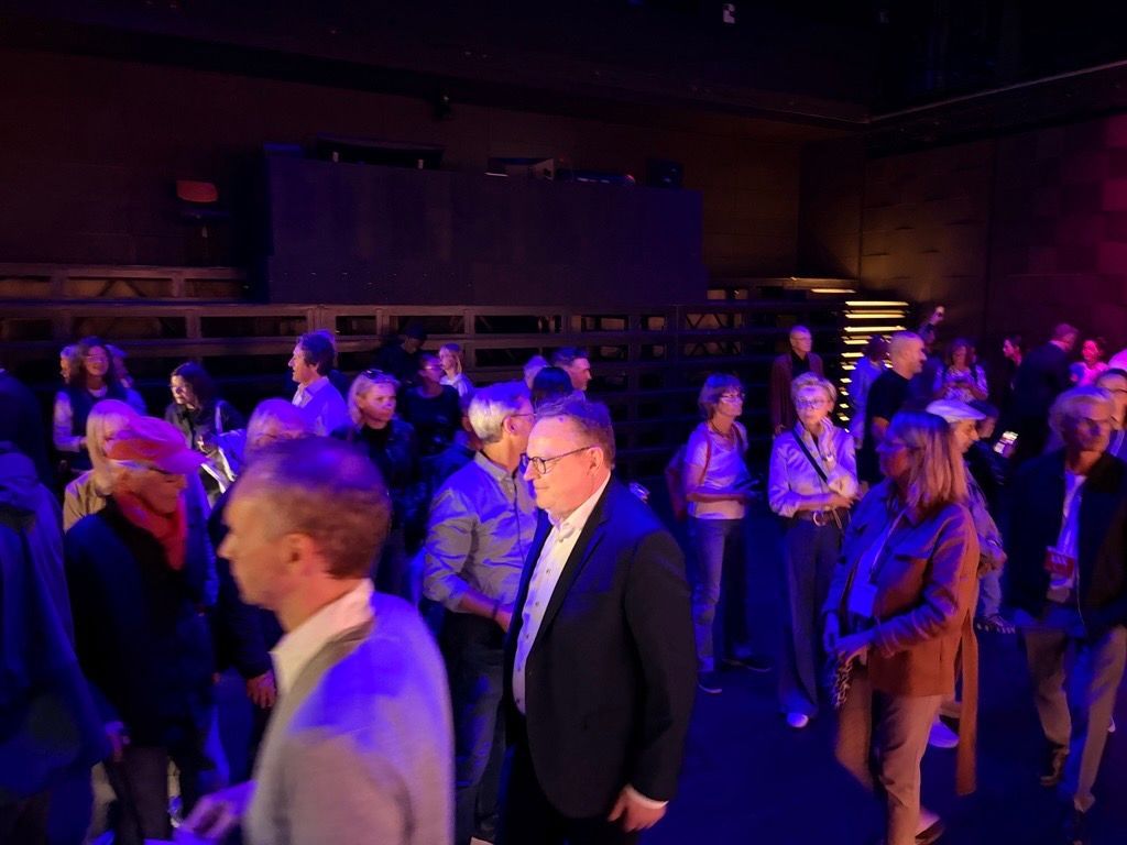 Kölns OB Torsten Burmester bei der Eröffnung der Kölner Oper.