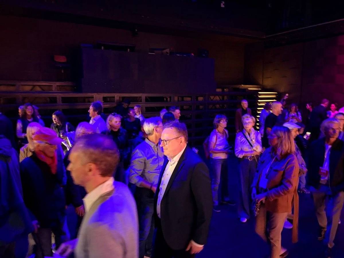 Kölns OB Torsten Burmester bei der Eröffnung der Kölner Oper.