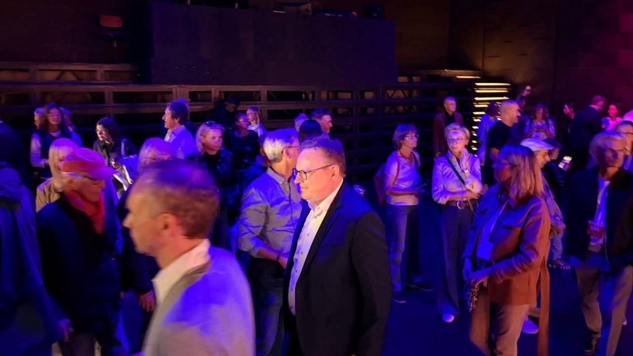 Kölns OB Torsten Burmester bei der Eröffnung der Kölner Oper.