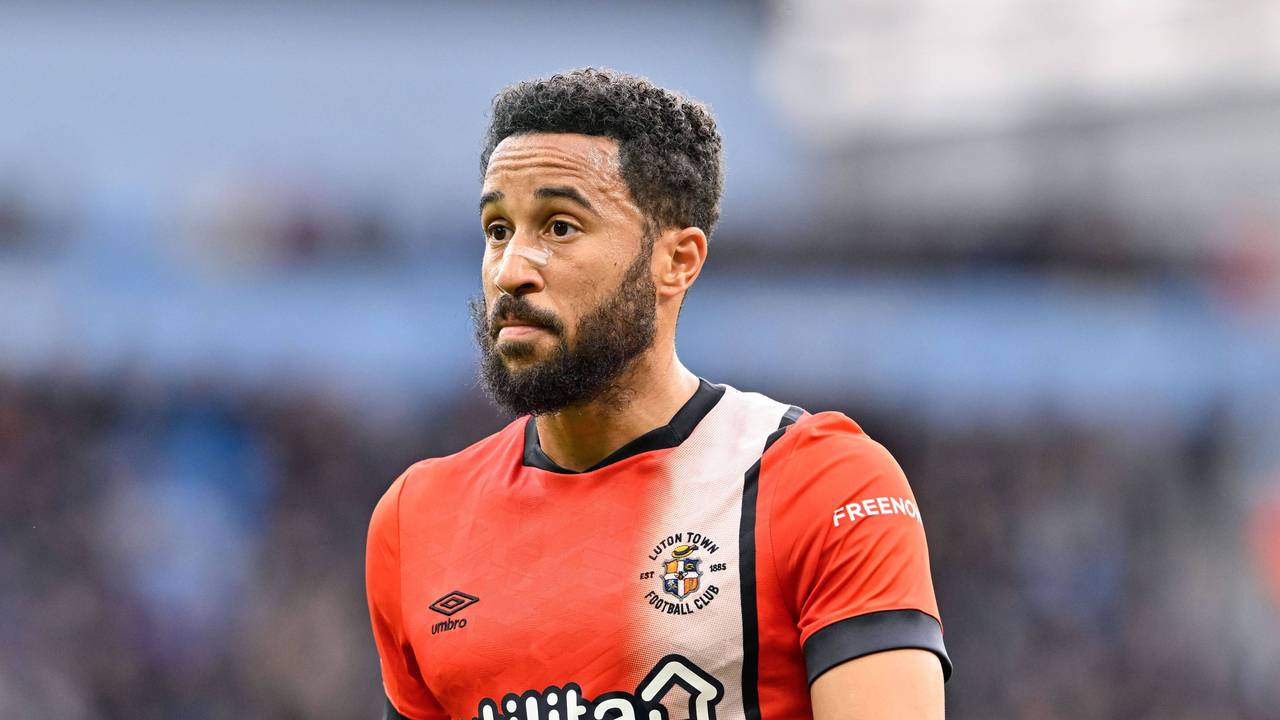 Andros Townsend im Fußballtrikot