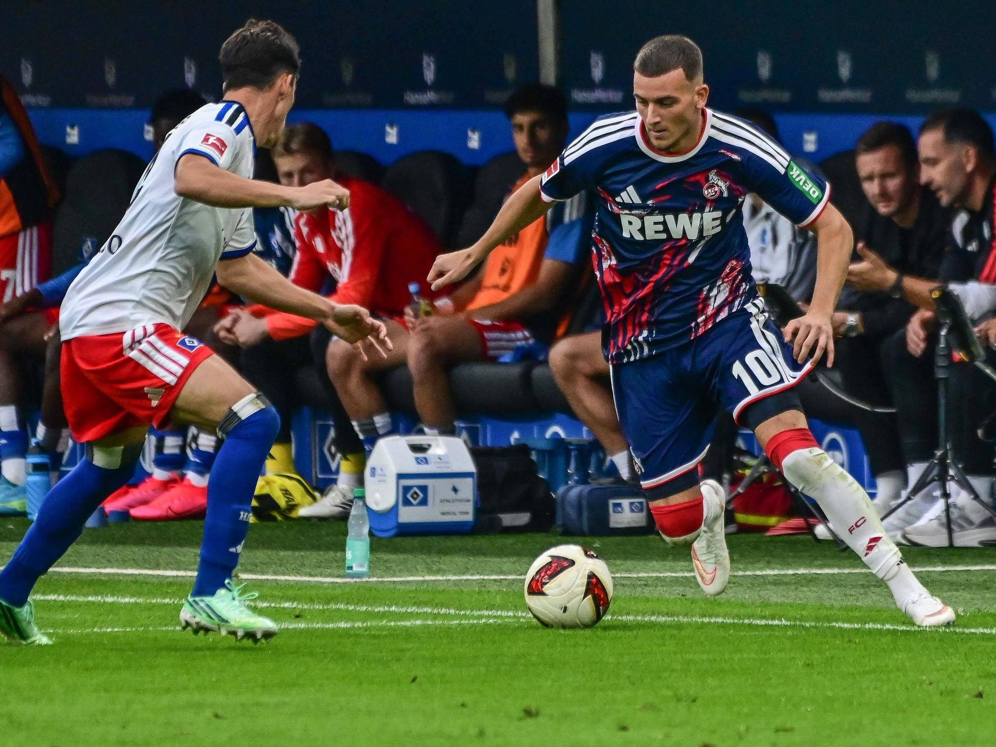 Said El Mala im Spiel gegen den HSV