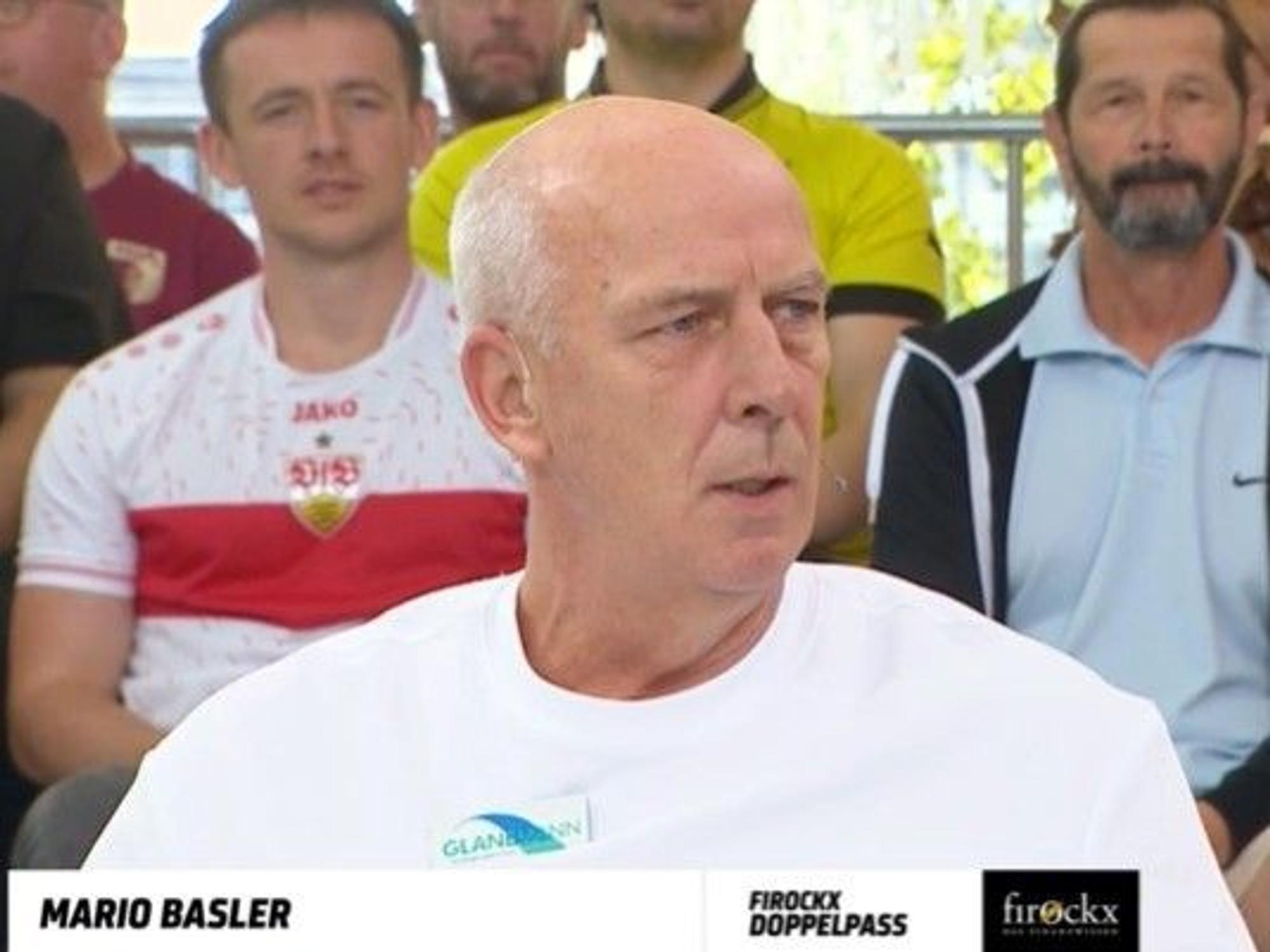 Mario Basler sitzt als Experte im „Doppelpass“.