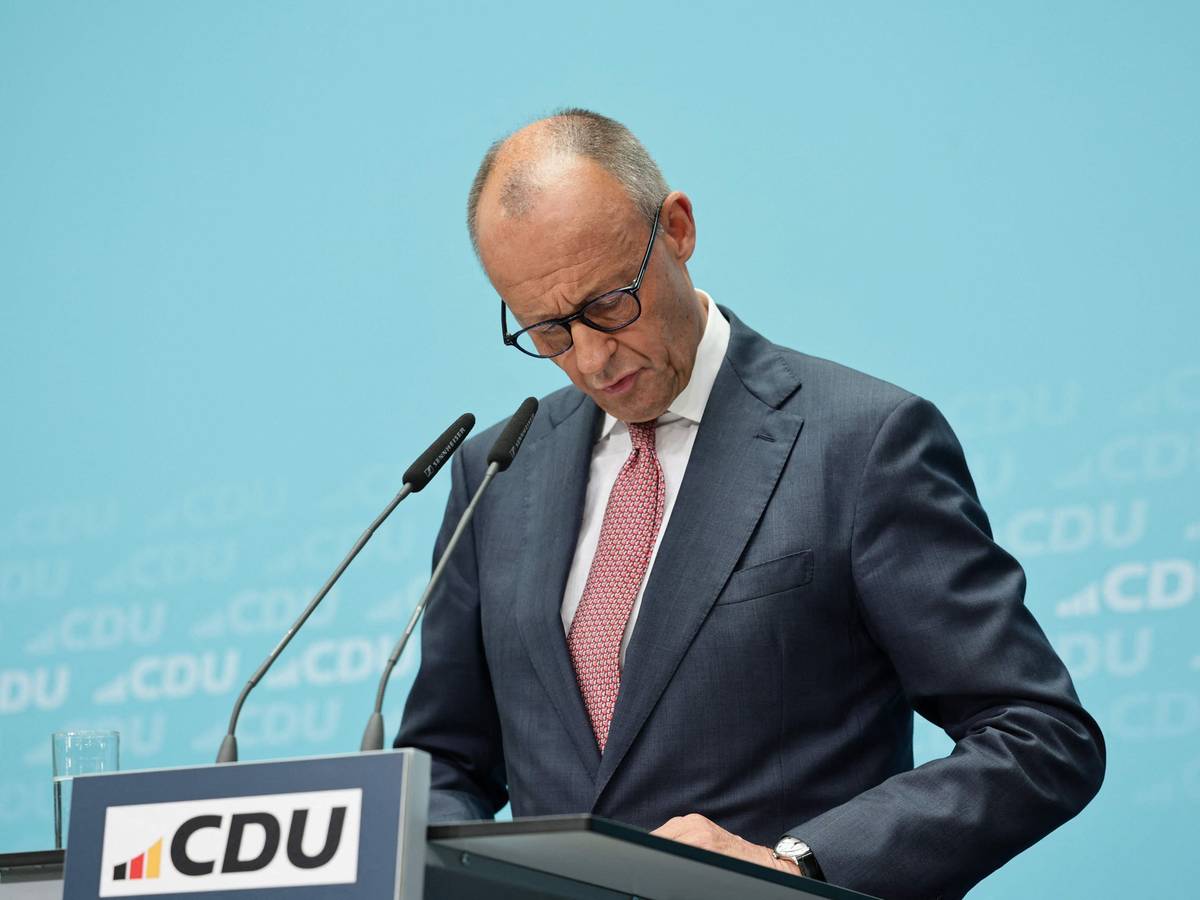 Friedrich Merz sprach von einem schweren Schlag für die CDU.