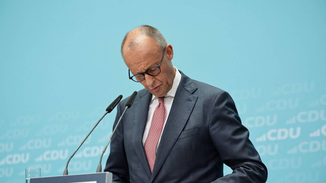 Friedrich Merz sprach von einem schweren Schlag für die CDU.