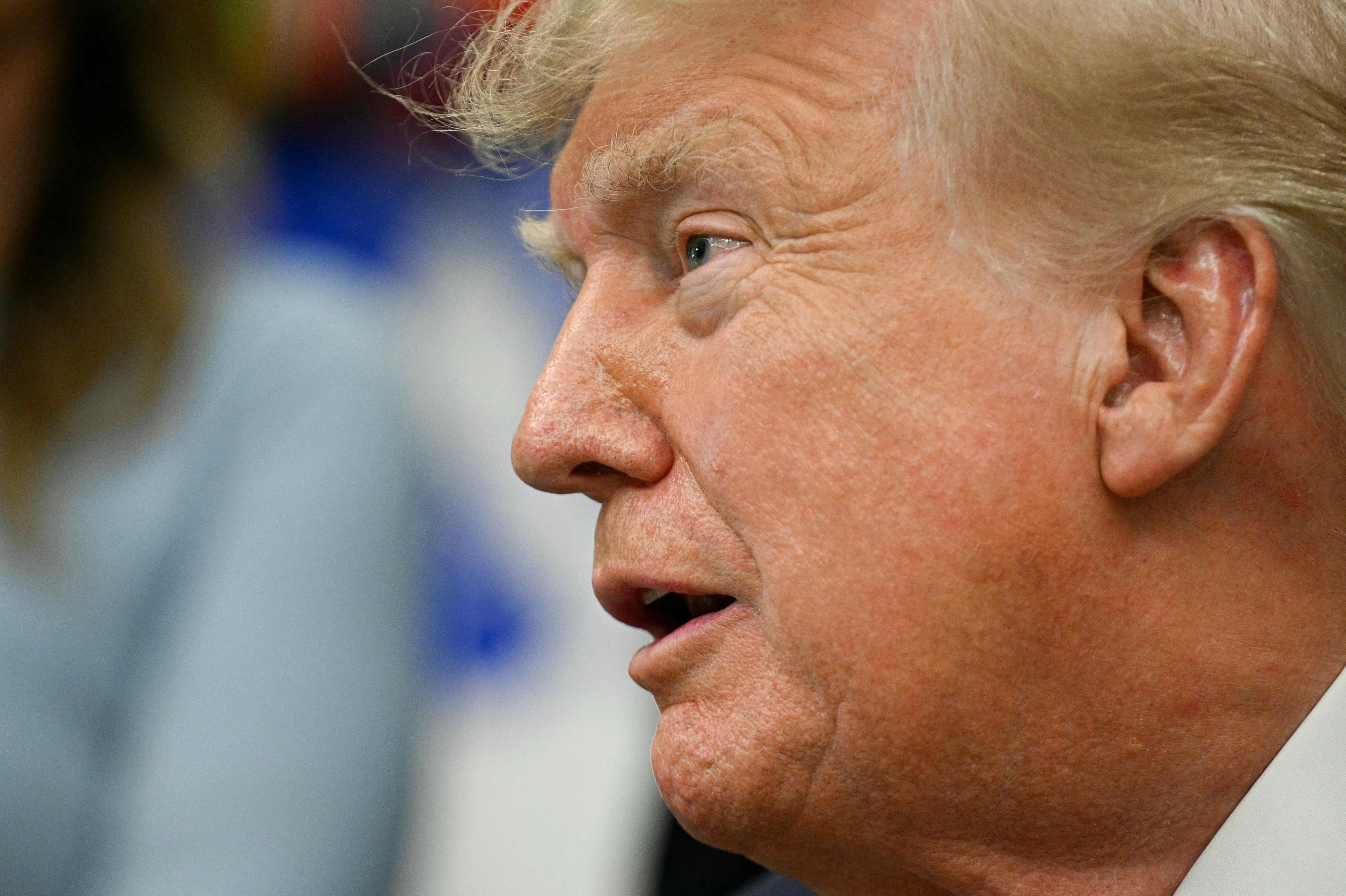 US-Präsident Donald Trump legt sich mit den US-Medien an.