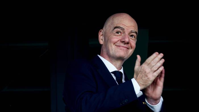 FIFA-Präsident Gianni Infantino in Polen.