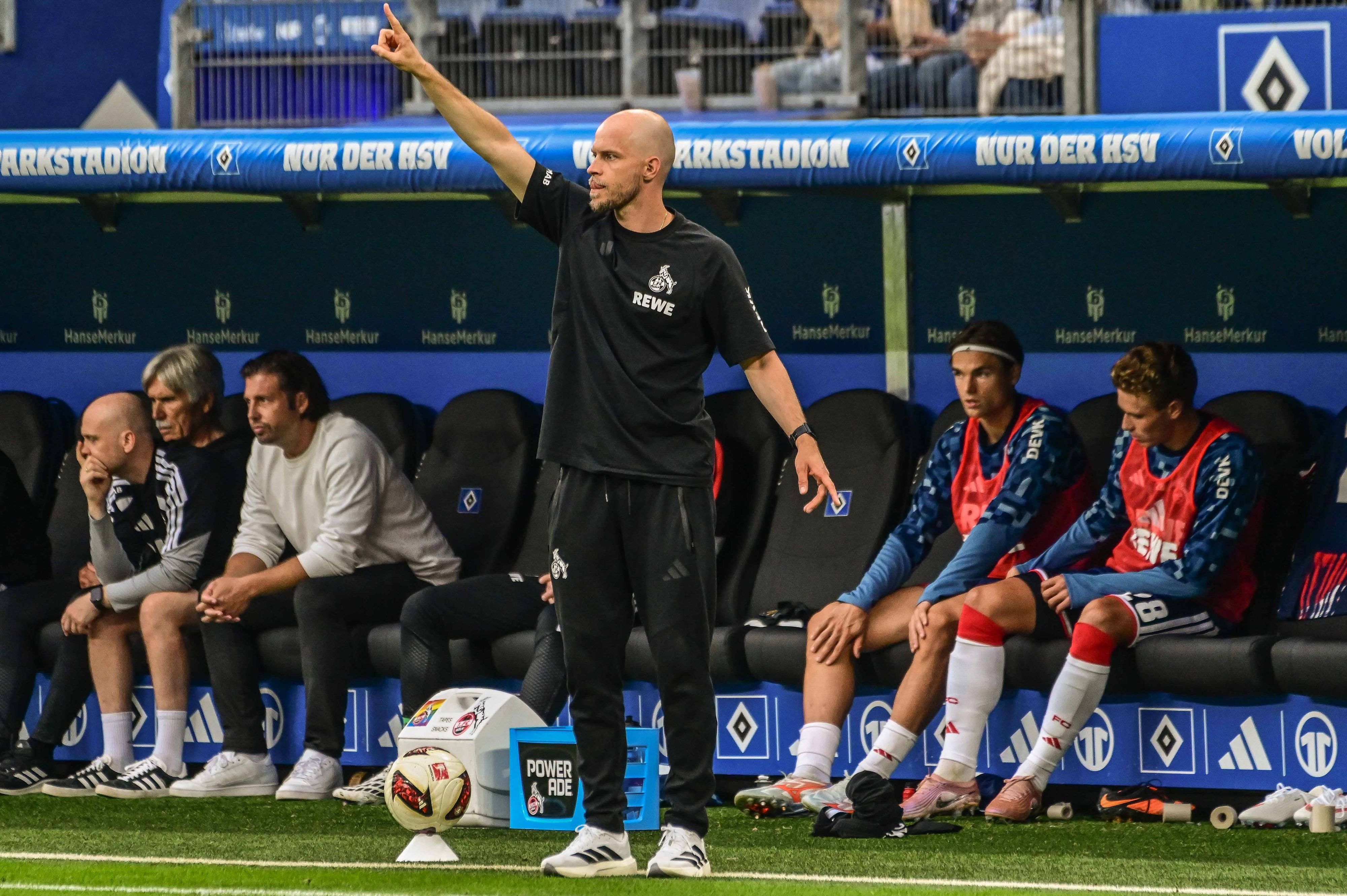 René Wagner beim Spiel gegen den HSV.
