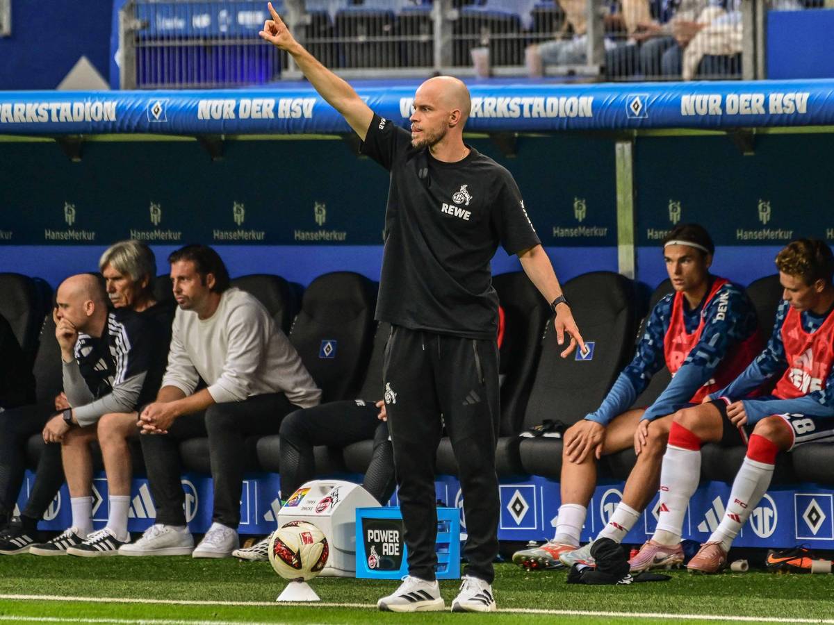 René Wagner beim Spiel gegen den HSV.