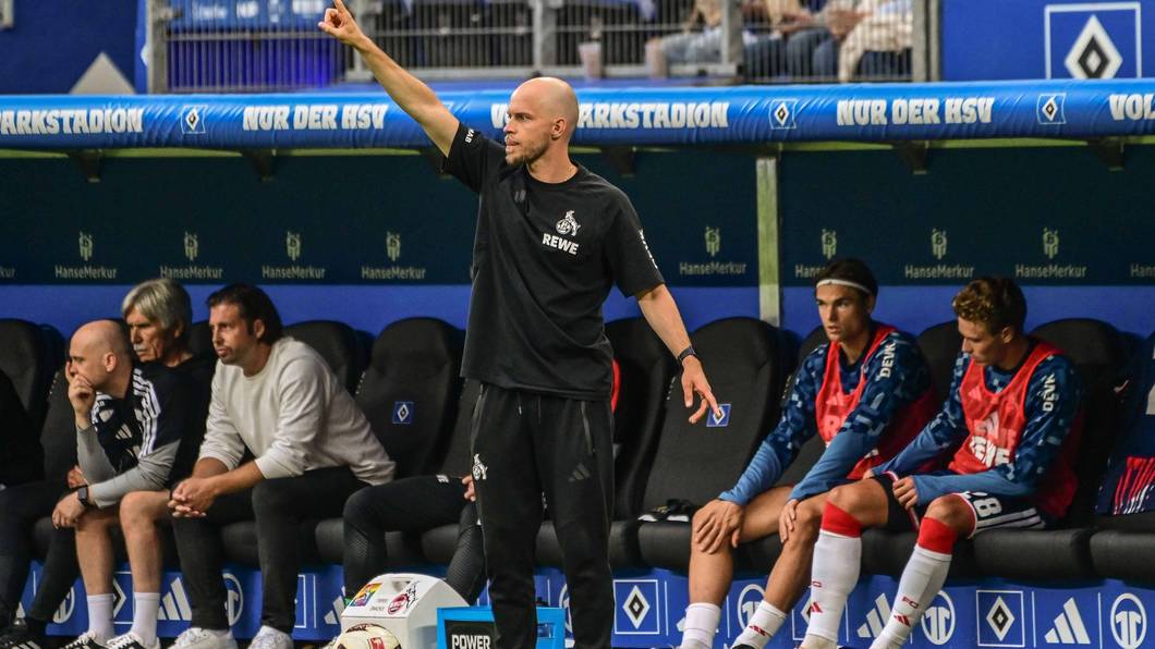 René Wagner beim Spiel gegen den HSV.