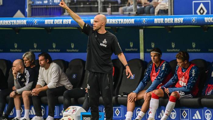 René Wagner beim Spiel gegen den HSV.