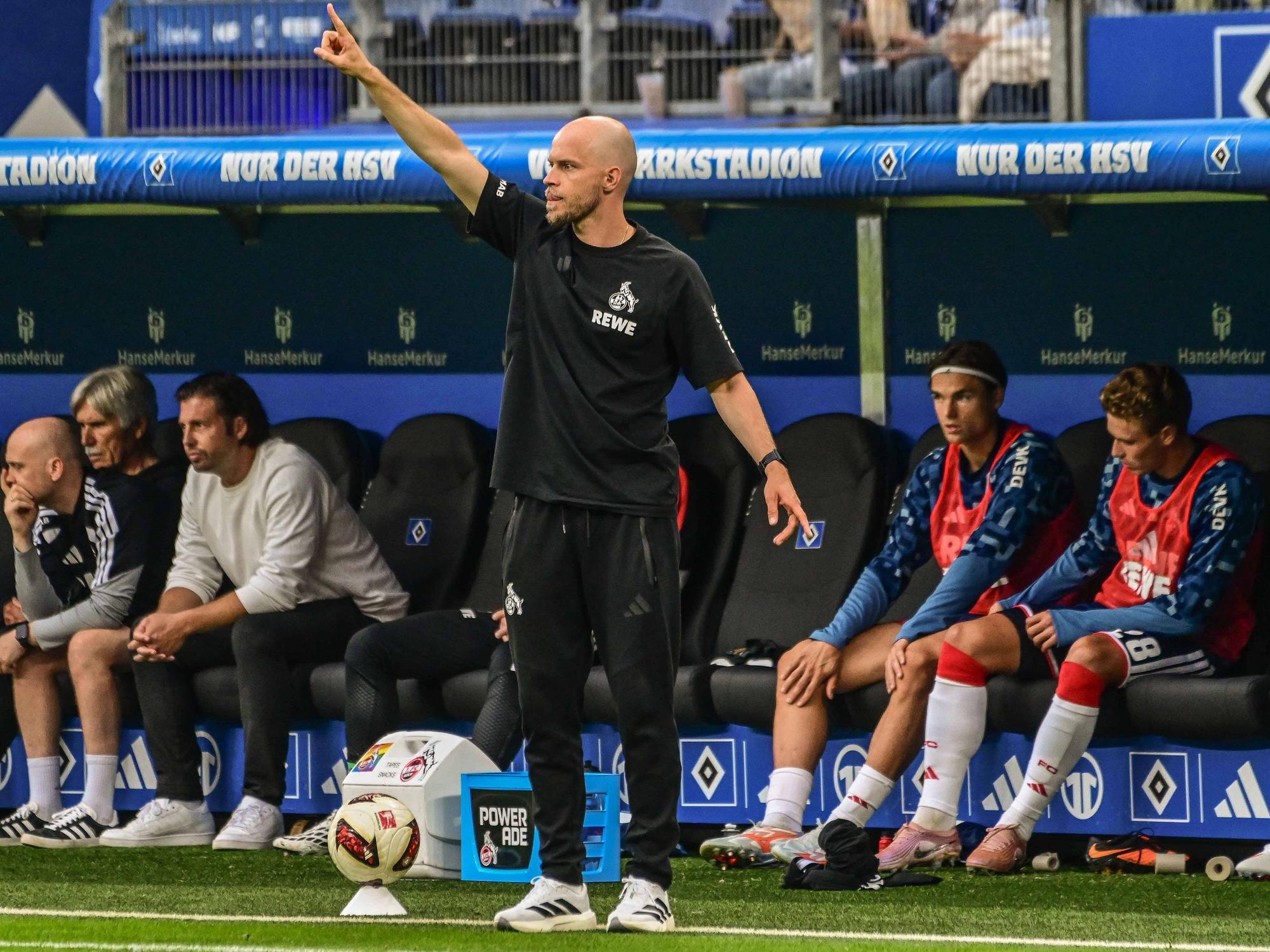 René Wagner beim Spiel gegen den HSV.