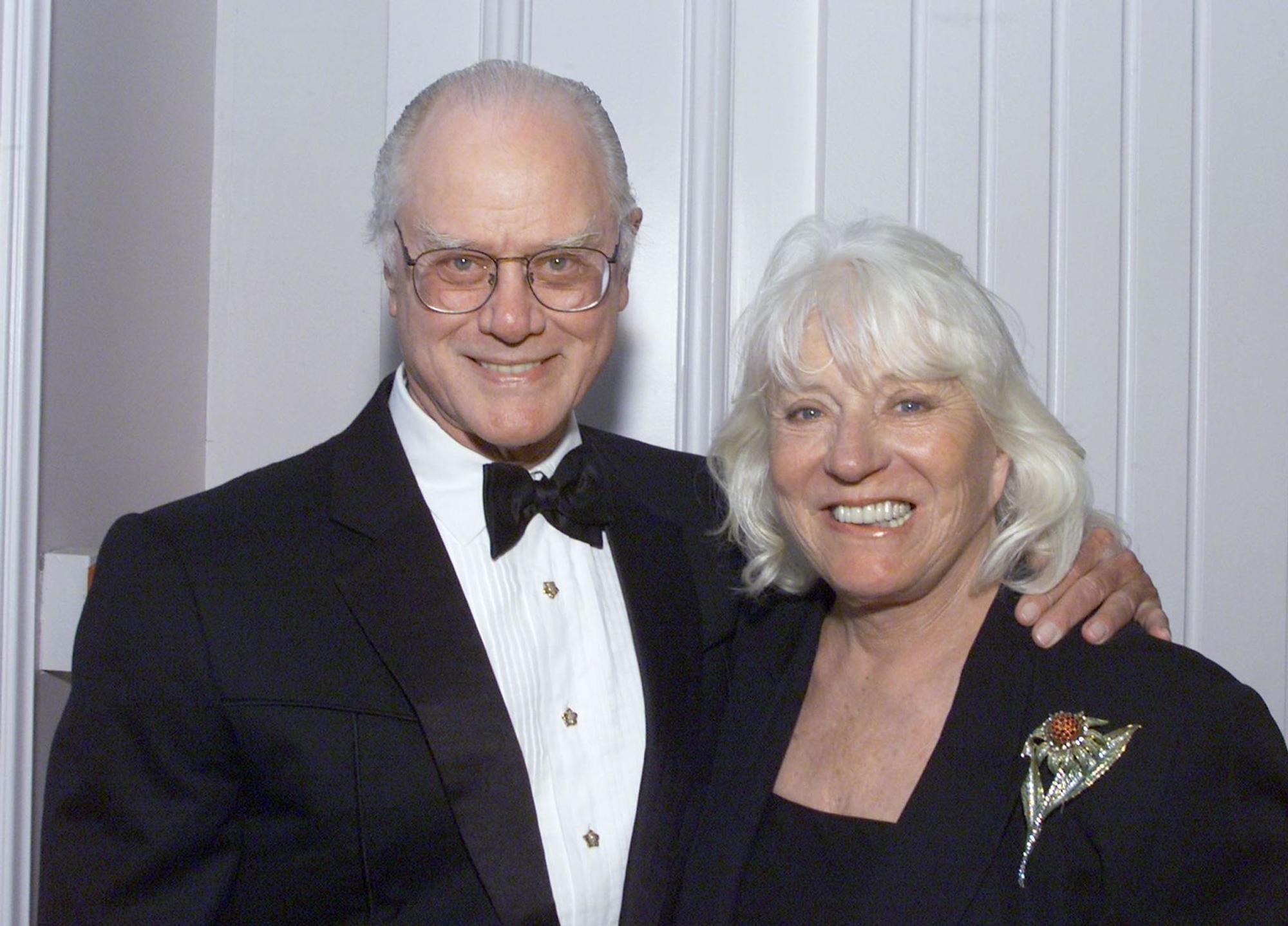 1954 heiratete Larry Hagman die gebürtige Schwedin Maj Axelsson. Zusammen haben sie zwei Kinder. (Bild: Kevin Winter / Getty Images)
