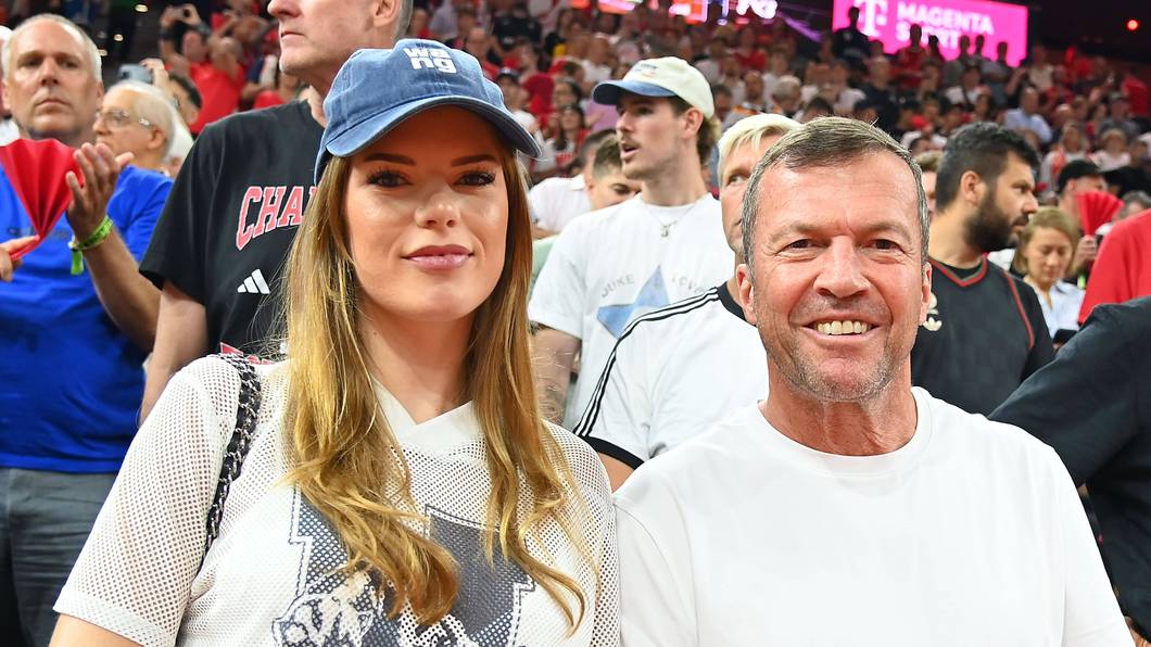 Lothar Matthäus mit seiner Freundin Theresa Sommer