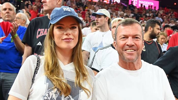 Lothar Matthäus mit seiner Freundin Theresa Sommer
