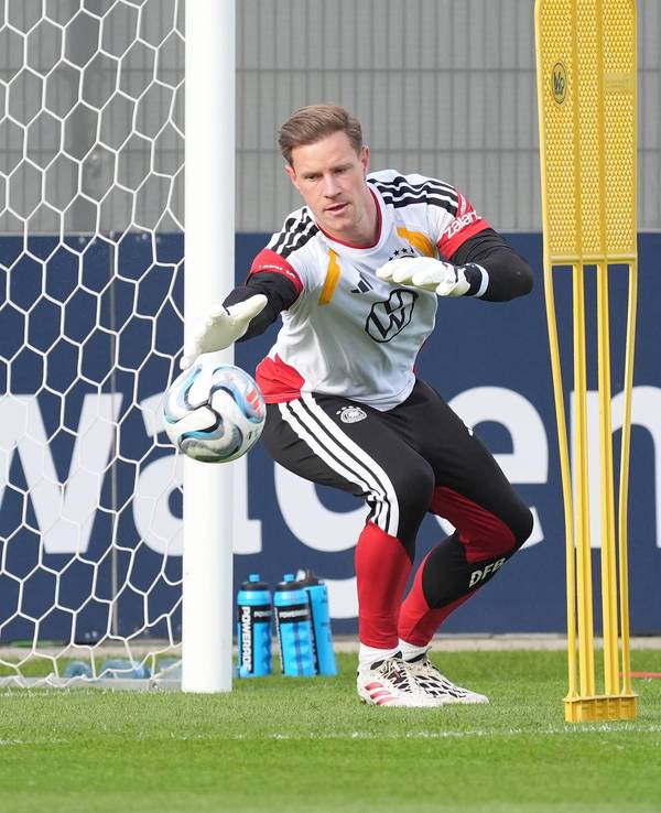 Marc-Andre ter Stegen bei seiner DFB-Rückkehr.