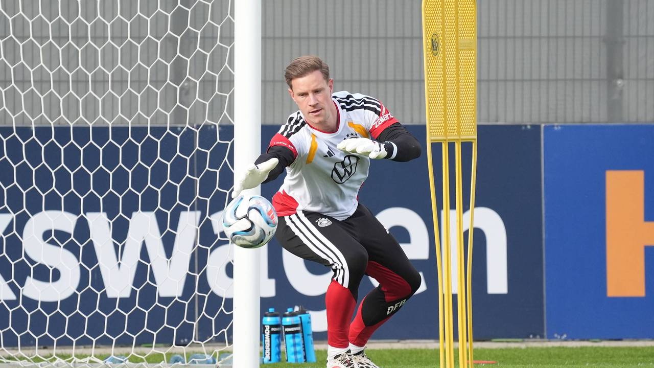 Marc-Andre ter Stegen bei seiner DFB-Rückkehr.