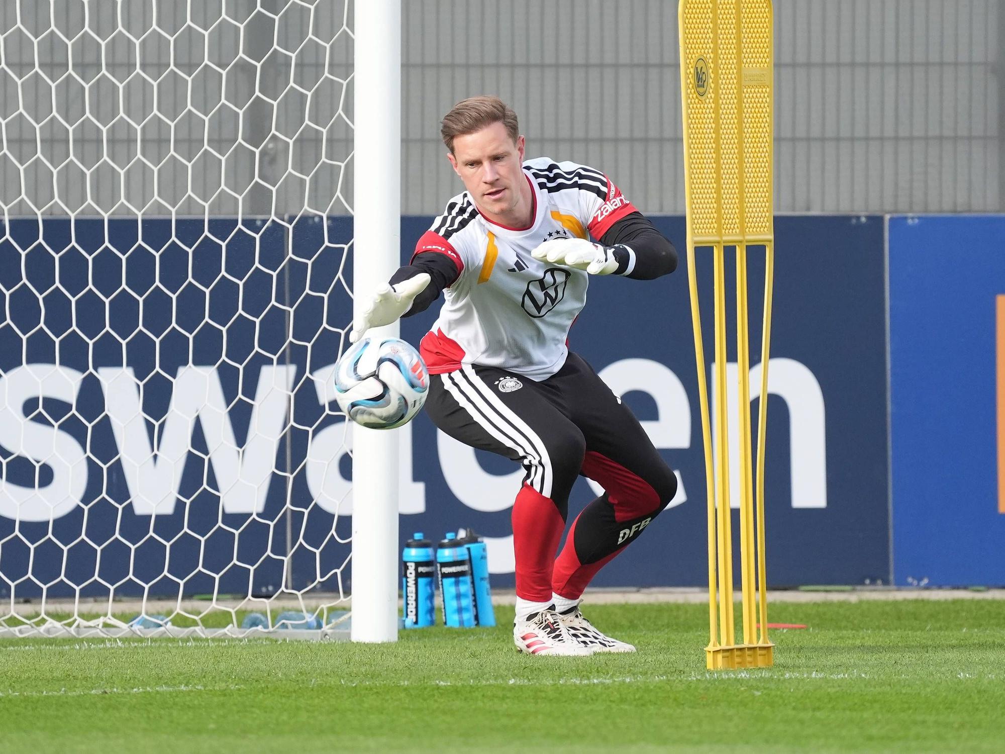 Marc-Andre ter Stegen bei seiner DFB-Rückkehr.