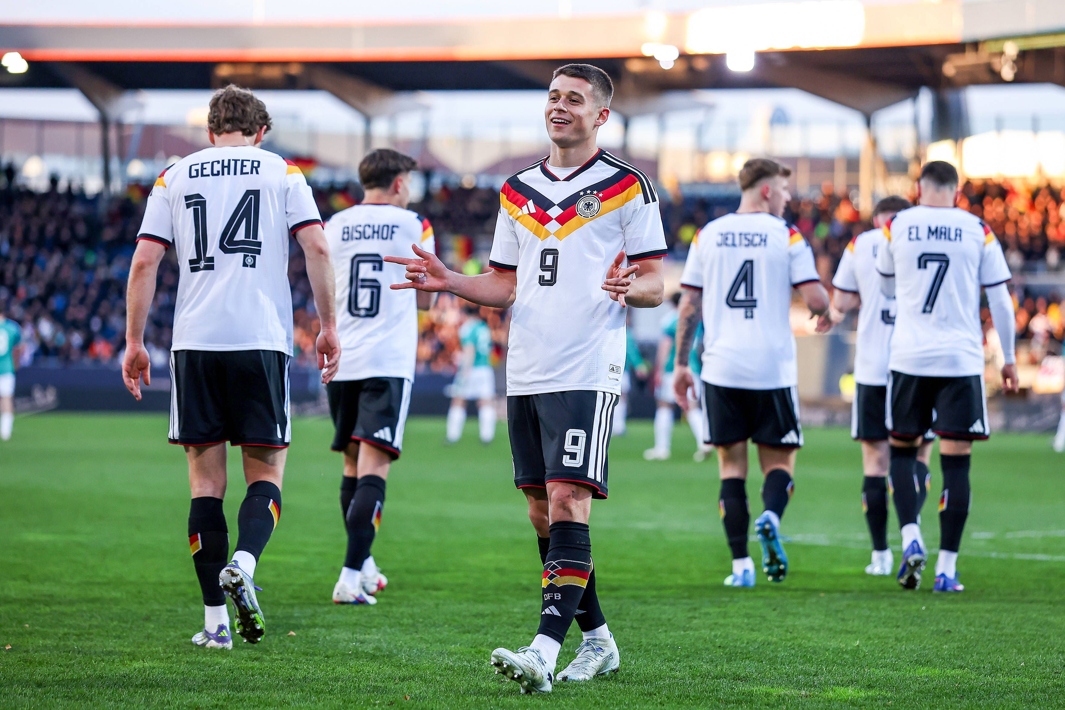 Nicolo Tresoldi im Rahmen der U21-Nationalmannschaft.