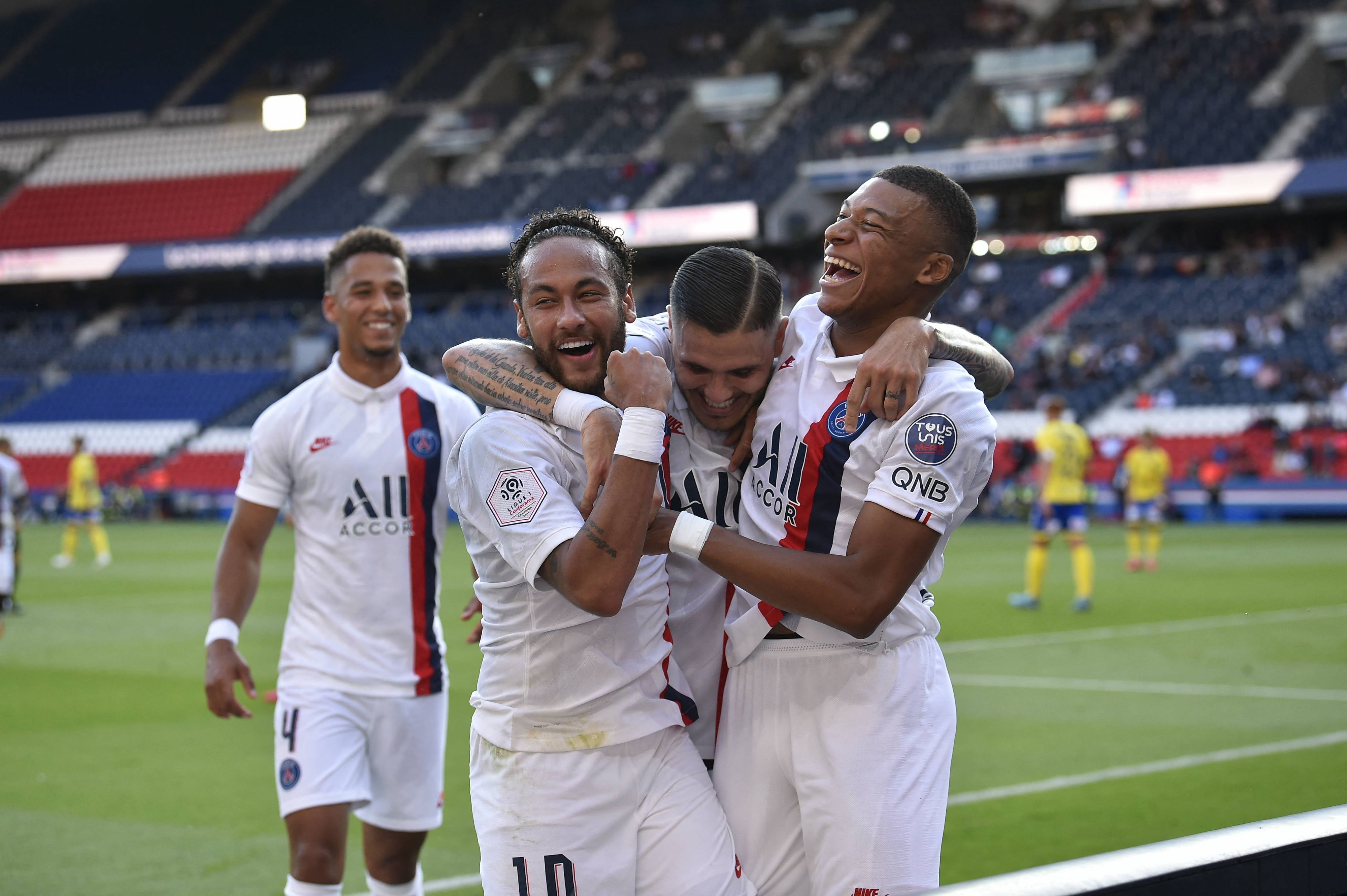 Mauro Icardi noch bei einem Spiel für Paris Saint-Germain.