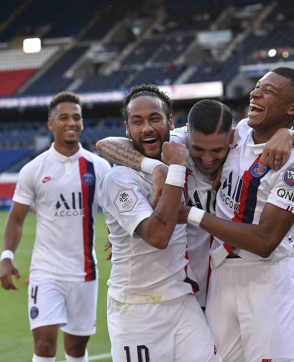Mauro Icardi noch bei einem Spiel für Paris Saint-Germain.