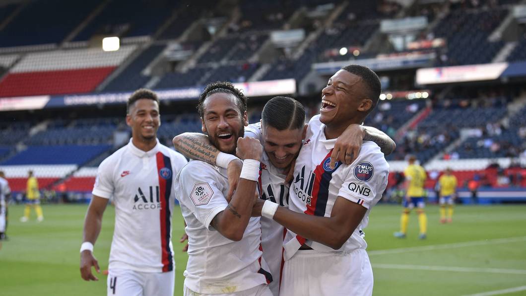 Mauro Icardi noch bei einem Spiel für Paris Saint-Germain.