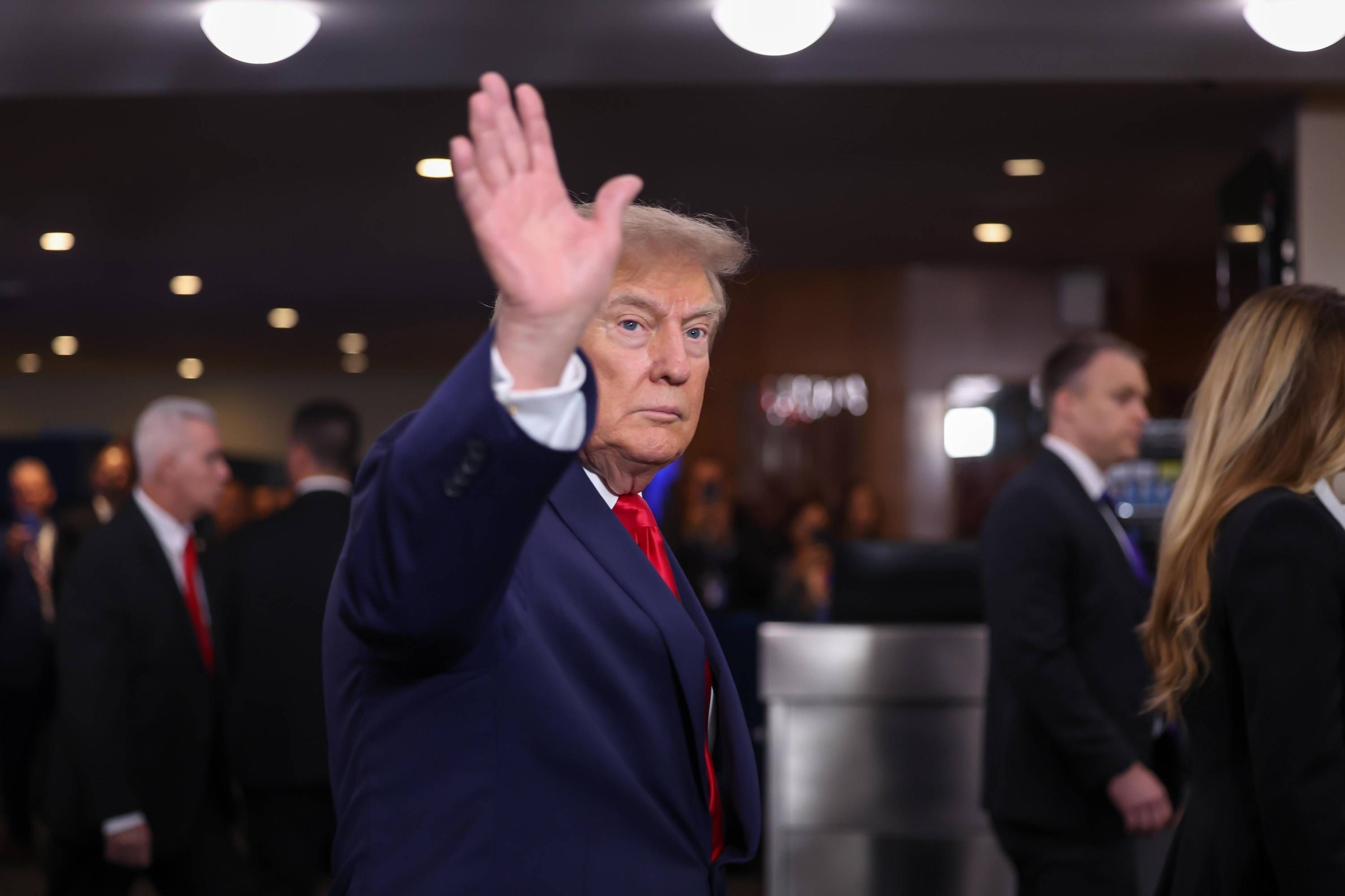 Donald Trump bei der UN-Generaldebatte in New York.