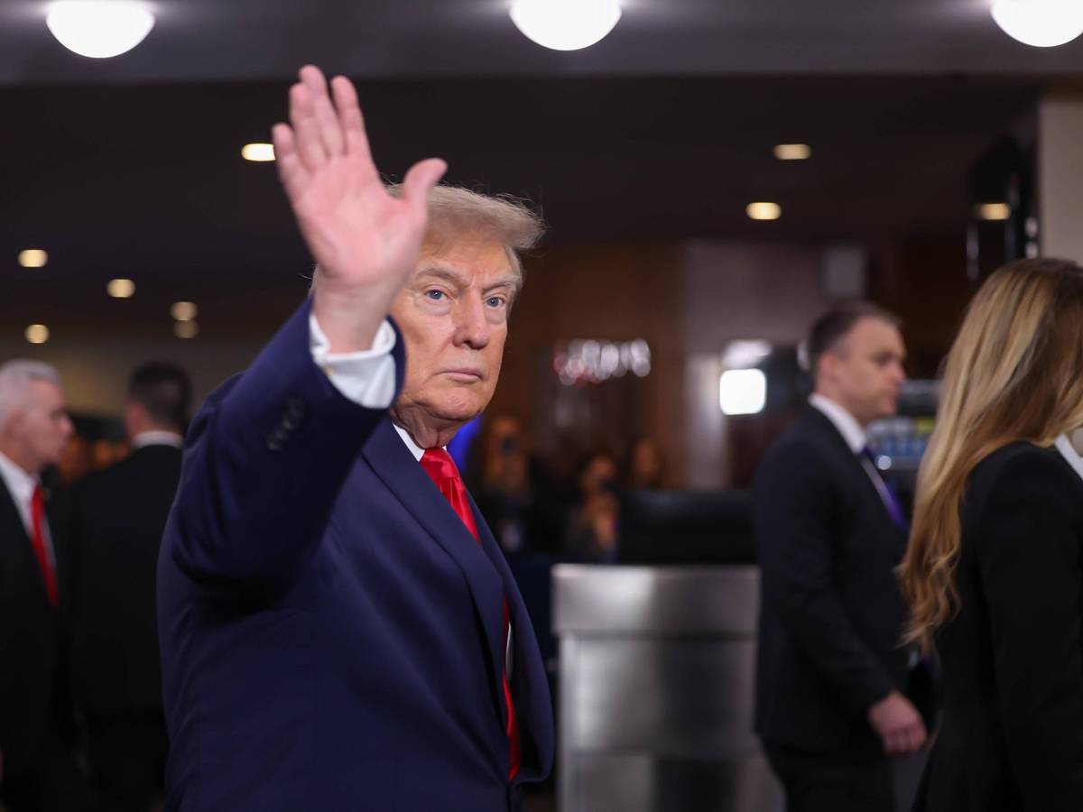 Donald Trump bei der UN-Generaldebatte in New York.